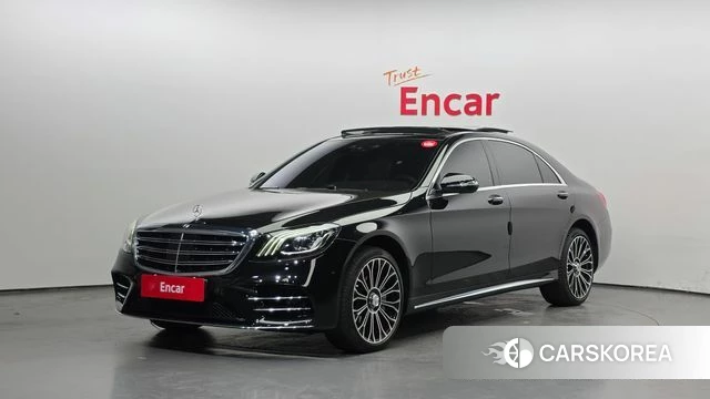 Mercedes-Benz S-Class W222 2018 Черный из Кореи