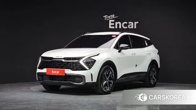 Kia Sportage 5th Generation Hybrid 2023 Белый из Кореи