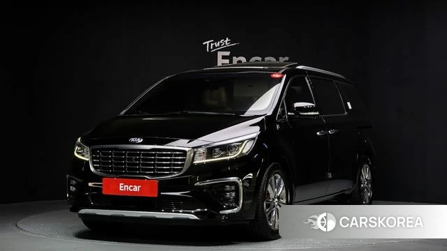 Kia The New Carnival 2018 Черный из Кореи