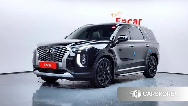 Hyundai Palisade 2022 Черный из Кореи