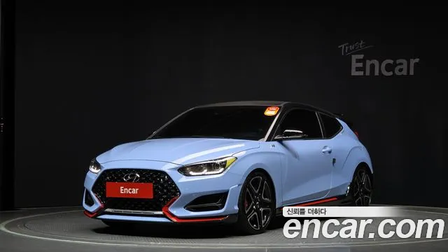 Hyundai Veloster (JS) 2020 Небесно-голубой из Кореи