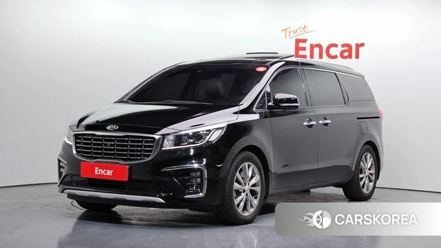 Kia The New Carnival 2019 Черный из Кореи