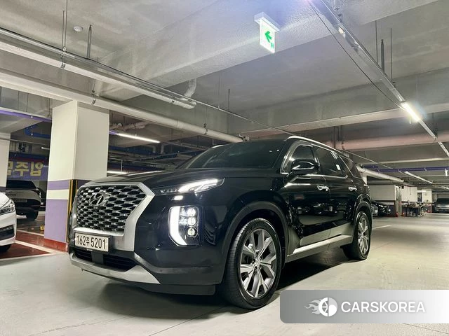 Hyundai Palisade 2021 Черный из Кореи