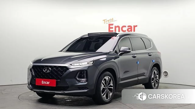 Hyundai Santa Fe TM 2018 Серый из Кореи