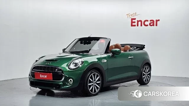 Mini Cooper S Convertible 2020 Зеленый из Кореи