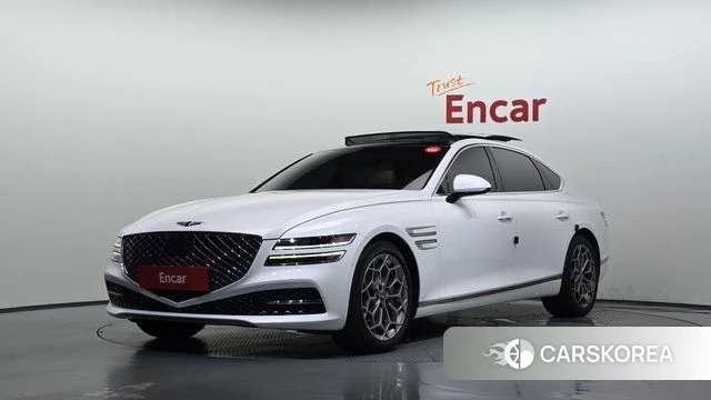 Genesis G80 (RG3) 2021 Белый из Кореи