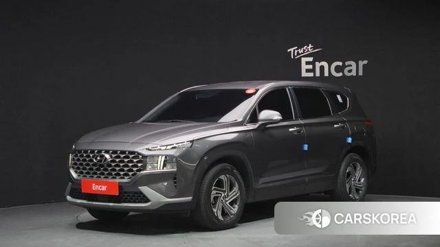 Hyundai The New Santa Fe 2022 Серый из Кореи