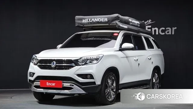 Ssangyong Rexton Sports 2018 Белый из Кореи