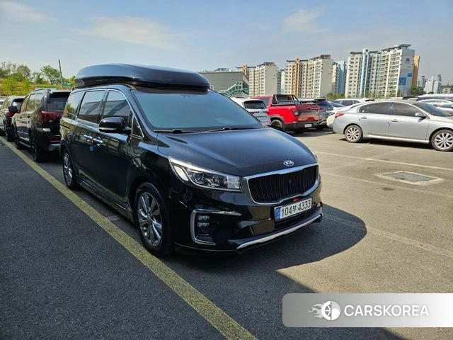 Kia The New Carnival 2018 Черный из Кореи