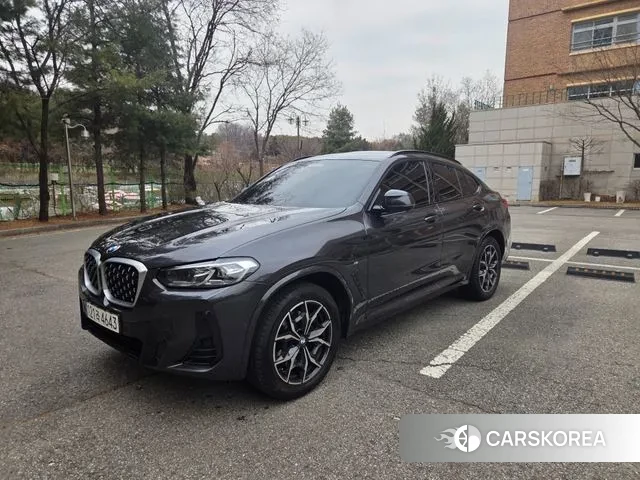 BMW X4 (G02) 2023 Серый из Кореи