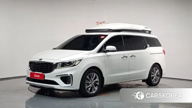 Kia The New Carnival 2020 Белый из Кореи