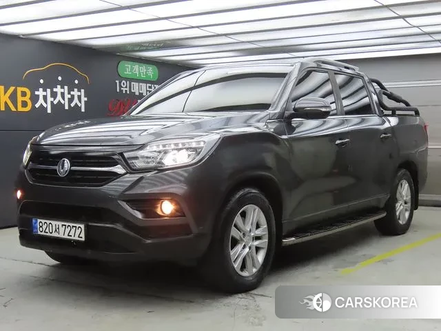 Ssangyong Rexton Sports 2018 Серый из Кореи