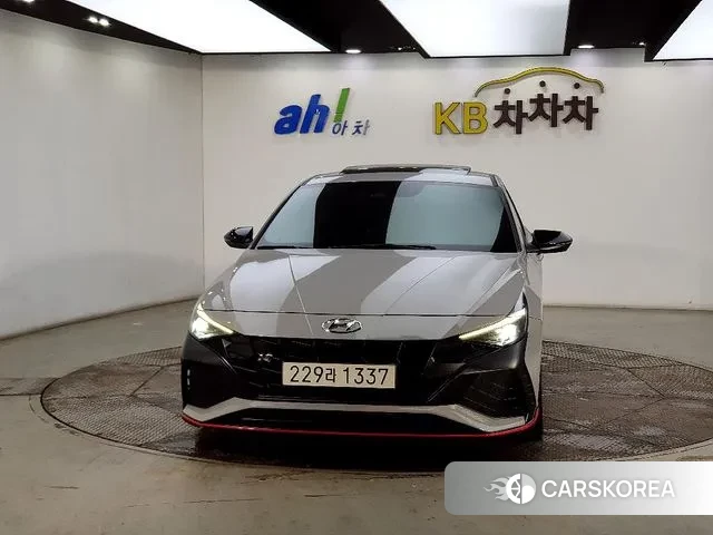 Hyundai Avante (CN7) 2022 Серый из Кореи