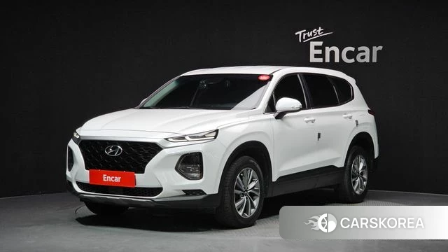 Hyundai Santa Fe TM 2018 Белый из Кореи