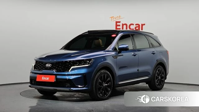 Kia Sorento 4th Generation 2021 Синий из Кореи