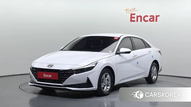 Hyundai Avante (CN7) 2020 Белый из Кореи