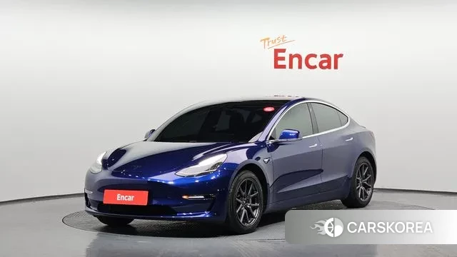 Tesla Model 3 2020 Синий из Кореи