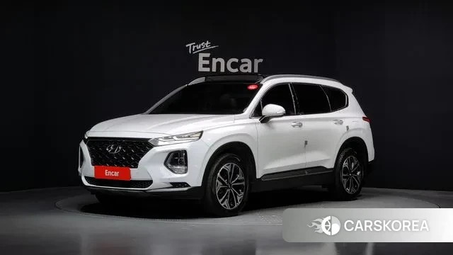 Hyundai Santa Fe TM 2018 Белый из Кореи