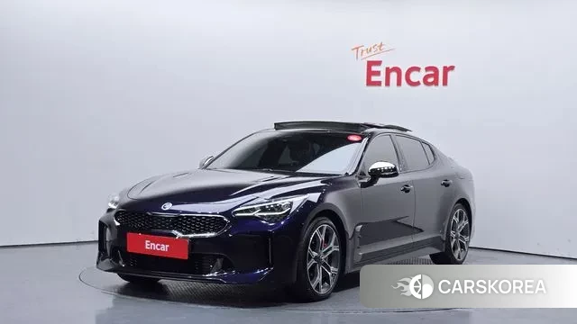 Kia Stinger 2019 Синий из Кореи