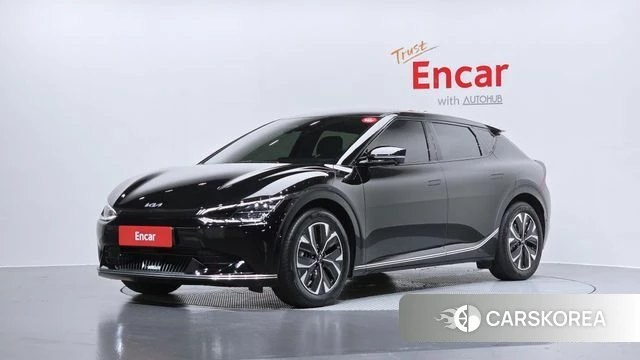 Kia EV6 2023 Черный из Кореи