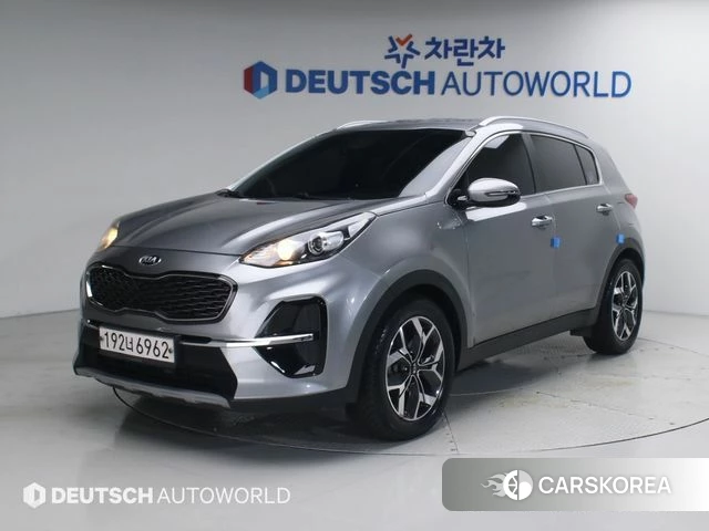 Kia Sportage The Bold 2019 Серебристо-серый из Кореи