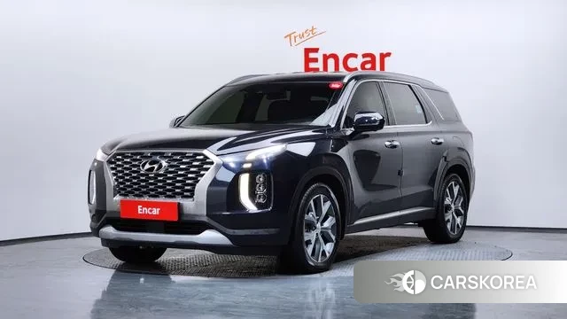 Hyundai Palisade 2022 Синий из Кореи