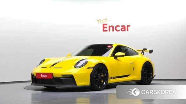 Porsche 911(992) 2022 Желтый из Кореи