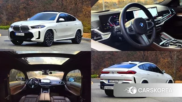 BMW X6 (G06) 2024 Белый из Кореи