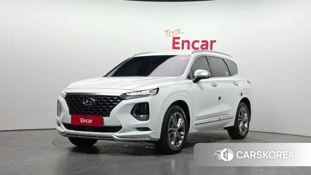 Hyundai Santa Fe TM 2018 Белый из Кореи