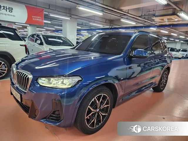 BMW X3 (G01) 2022 Синий из Кореи