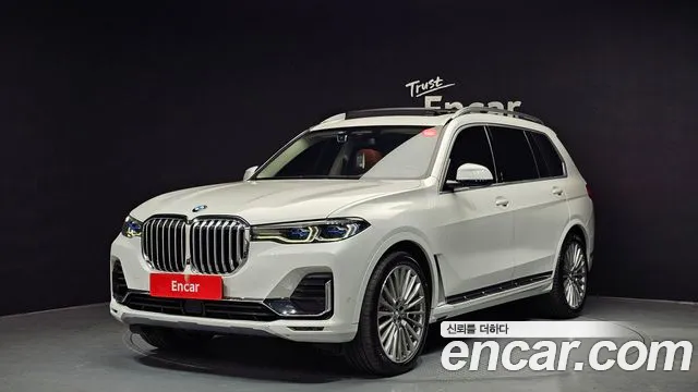 BMW X7 (G07) 2020 Белый из Кореи