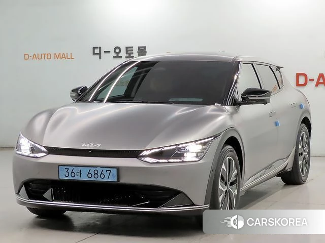 Kia EV6 2022 Серебристо-серый из Кореи