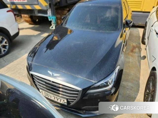 Genesis G80 2018 Черный из Кореи