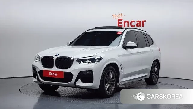 BMW X3 (G01) 2020 Белый из Кореи