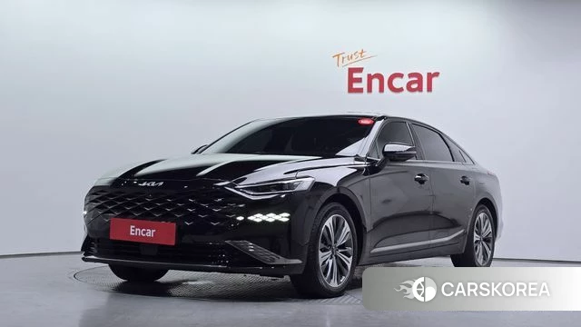Kia K8 Hybrid 2022 Черный из Кореи