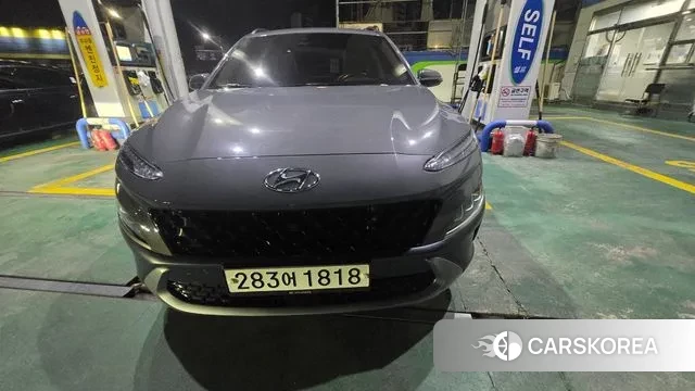 Hyundai The New Kona 2022 Серый из Кореи