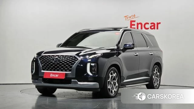 Hyundai Palisade 2021 Синий из Кореи