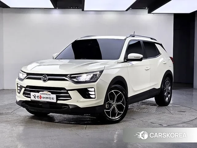 Ssangyong Beautiful Korando 2019 Белый из Кореи
