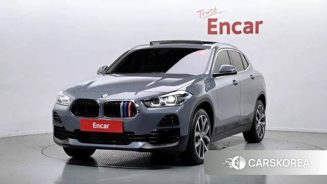 BMW X2 (F39) 2021 Светло-серебряный цвет из Кореи