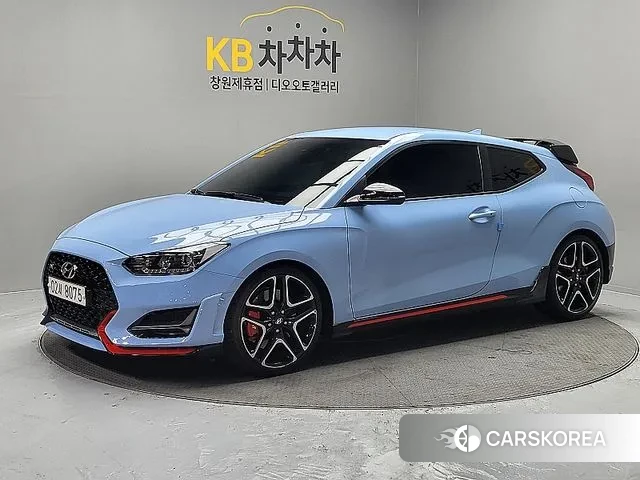 Hyundai Veloster (JS) 2019 Синий из Кореи