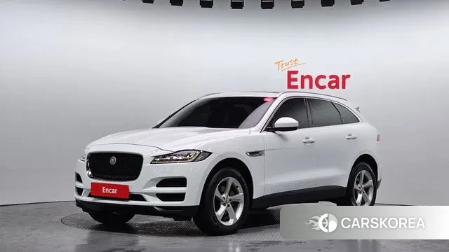 Jaguar F-PACE 2019 Белый из Кореи
