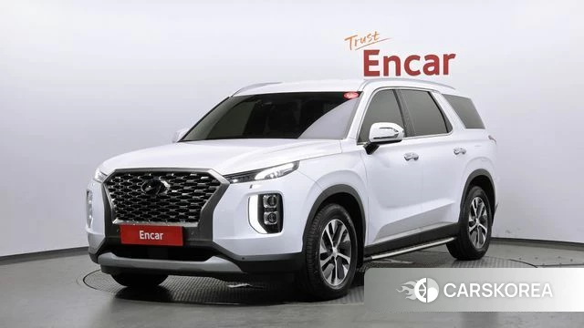 Hyundai Palisade 2021 Белый из Кореи