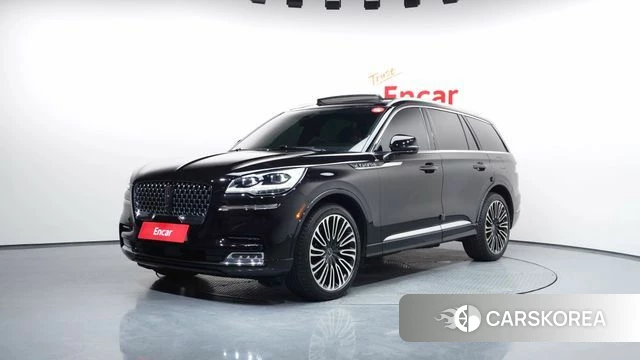 Lincoln Aviator 2nd generation 2023 Черный из Кореи