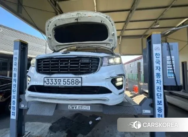 Kia The New Carnival 2018 Белый из Кореи