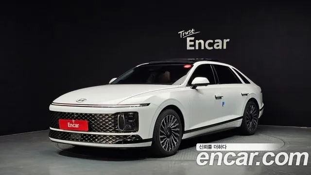 Hyundai Grandeur Hybrid (GN7) 2023 Белый из Кореи