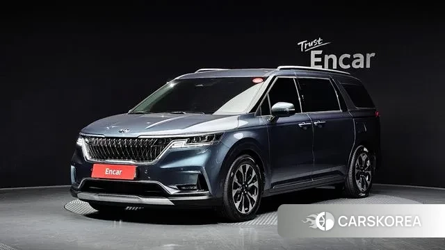 Kia Carnival 4th generation 2021 Синий из Кореи