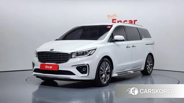 Kia The New Carnival 2018 Белый из Кореи