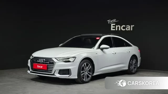 Audi A6 (C8) 2023 Белый из Кореи