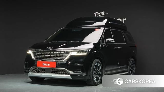 Kia Carnival 4th generation 2023 Черный из Кореи