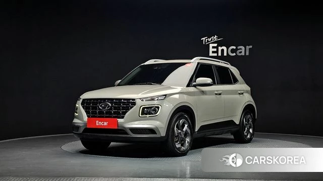 Hyundai Venue 2020 Серебристо-серый из Кореи